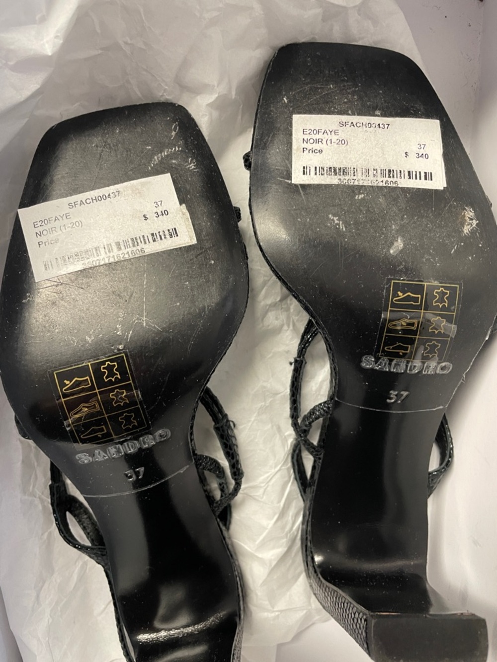 Faye SANDALS WITH NARROW STRAPS - Picture 4 of 5